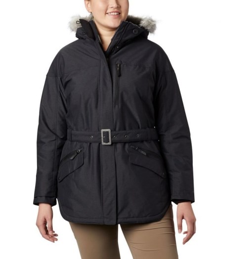 Columbia Carson Pass II Jakke Dame Svarte | Plus Size 28105B